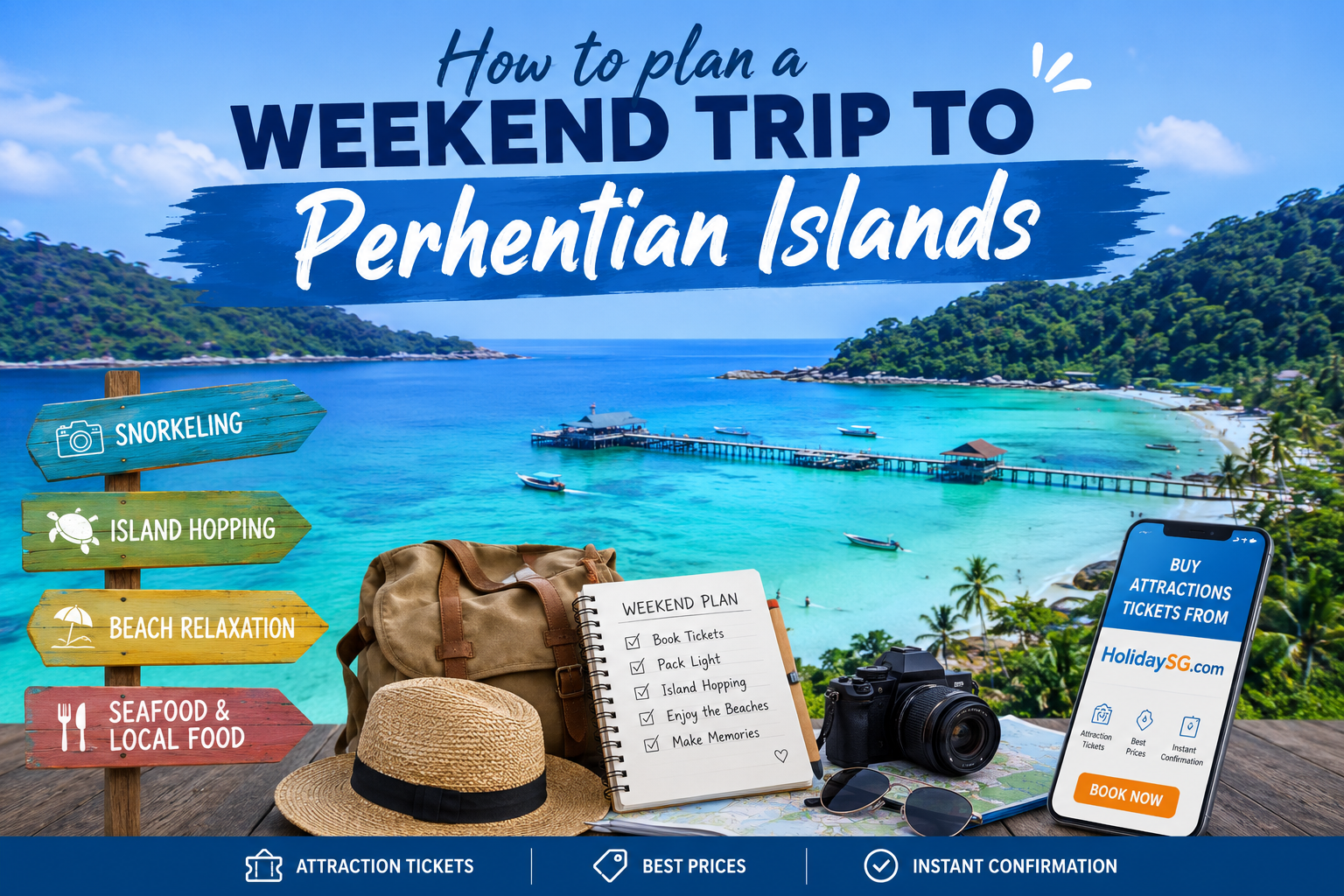 How to Plan a Weekend Trip to Perhentian Islands